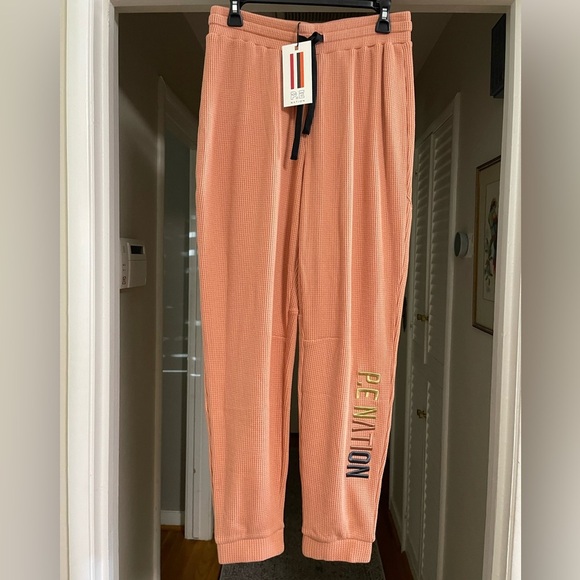 NWT P.E Nation Rebound Track Pant in Peach Bloom - Picture 6 of 10